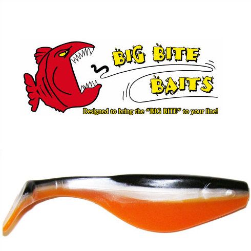 Shad Big Bite Baits  Super Shad Silver Shad 4"