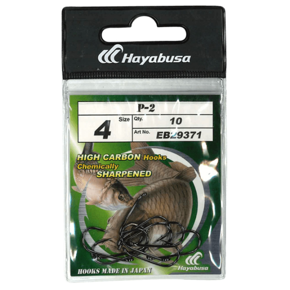 Carlige Hayabusa P2 Black Nickel Nr.4