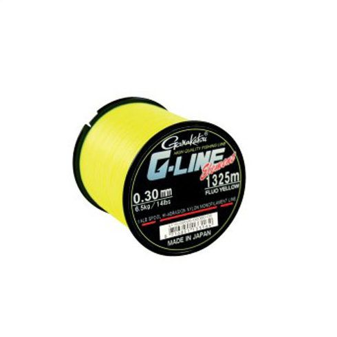 Fir monofilament Gamakatsu G-Line Element Yellow 0,30mm/6,5kg/1325m