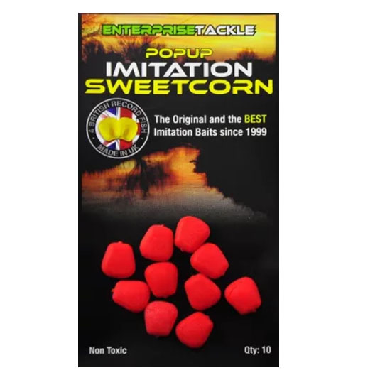Porumb artificial Enterprise Tackle Pop-Up Sweetcorn - Red/Strawberry