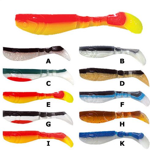 Shad Jaxon Extreme Soft TG-A 9,5cm, culoare E