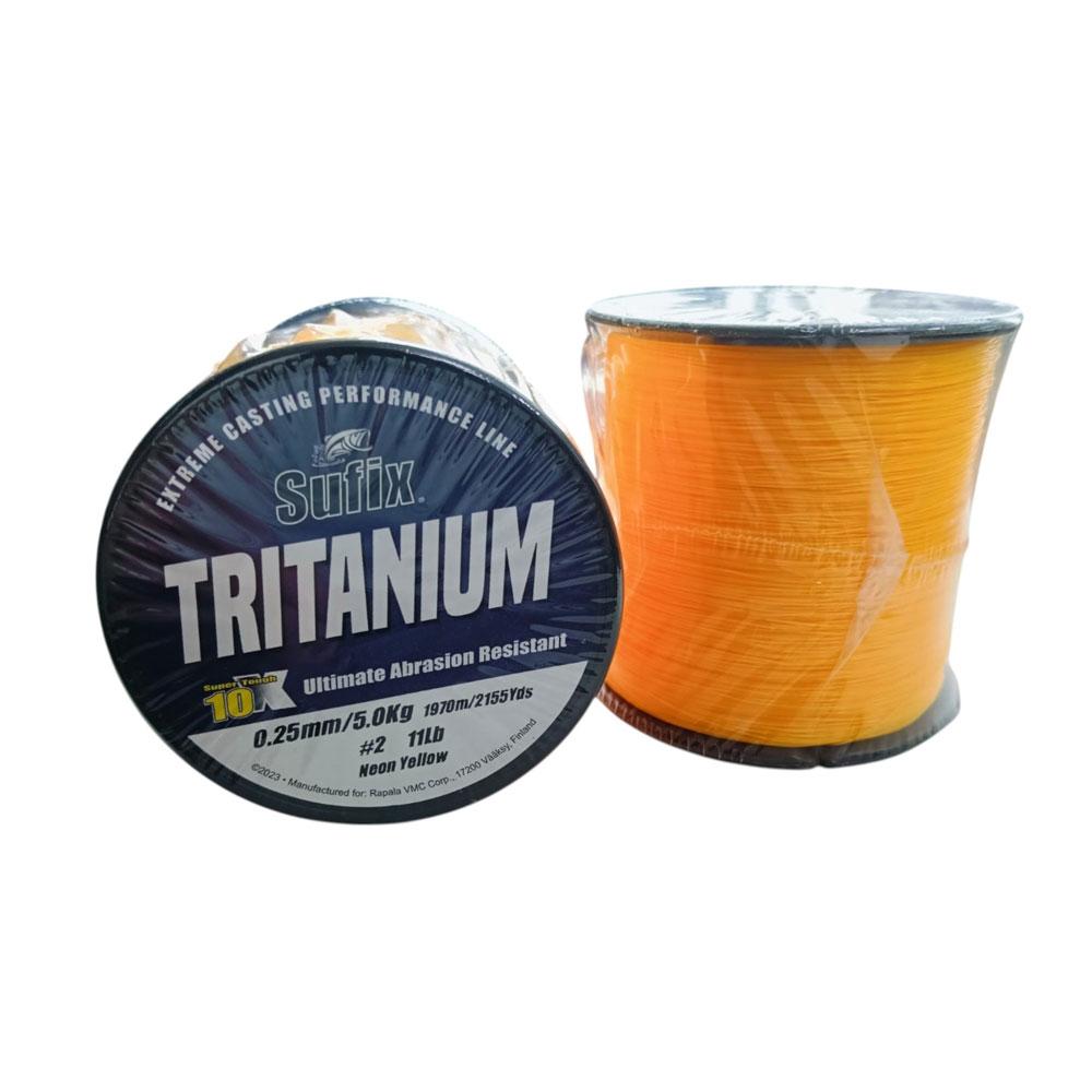 Fir monofilament Sufix Tritanium Neon Yellow 0.40mm/11.8kg/770m