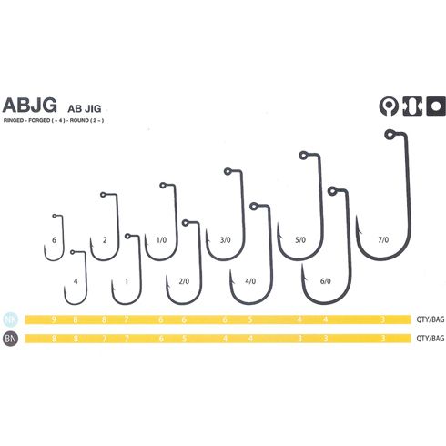 Carlige Fudo jig ABJG nr.2/0