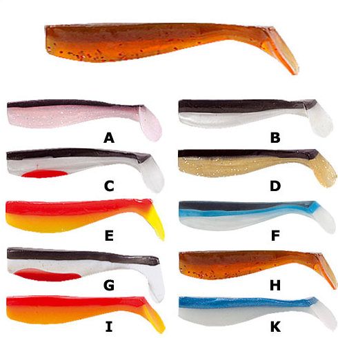 Shad Jaxon Extreme Soft TG-B 5cm, culoare H
